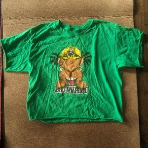 Cropped Kuwait Camel T, Size Small